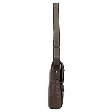 Bub Leather Men Sling - Taupe – Da Milano