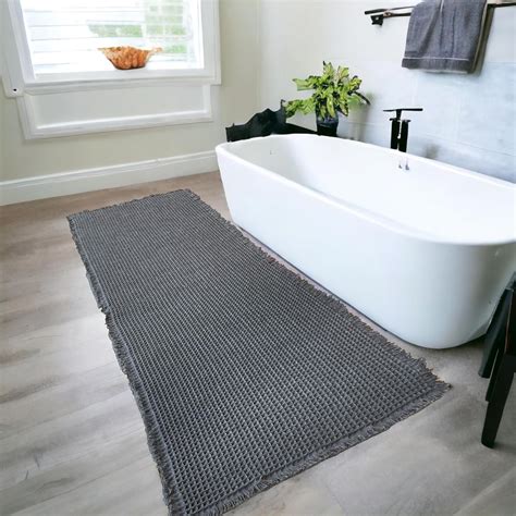 Amazon.com: SHIMOH Waffle Bath Mat, Super Absorbent Non-Slip Bath Mats ...