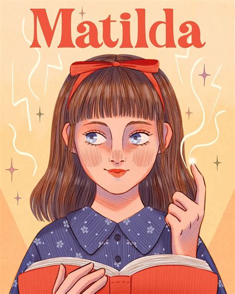 Matilda Wormwood in 2025 | Illustration art kids, Matilda roald dahl, Book page art