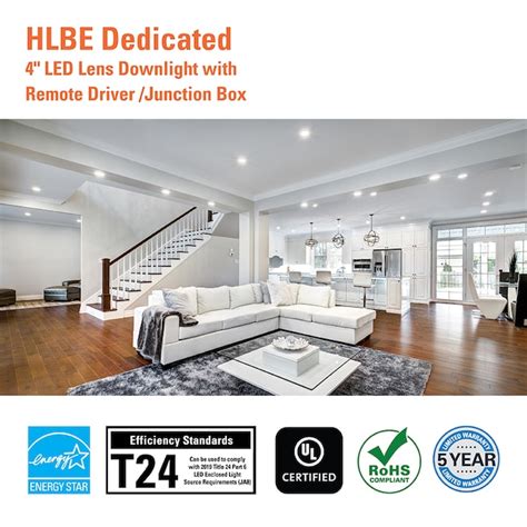 HALO Matte White 4-in 740-Lumen Warm White Round Dimmable LED Canless ...