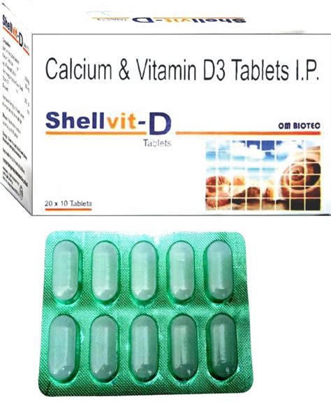ZEELAB VANOSIA CALMAX Calcium 500mg and Vitamin D3 250IU Tablets IP ...