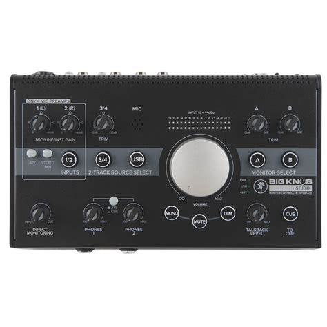 Mackie Big Knob Studio Monitor Controller & Interface – BAJAAO.COM