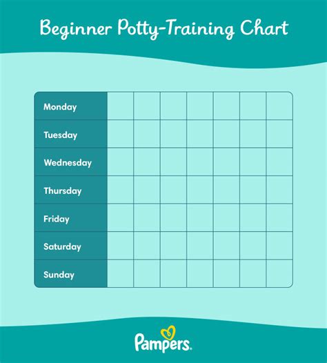Potty Training Chart Printables And Reward Ideas Pampers, 60% OFF