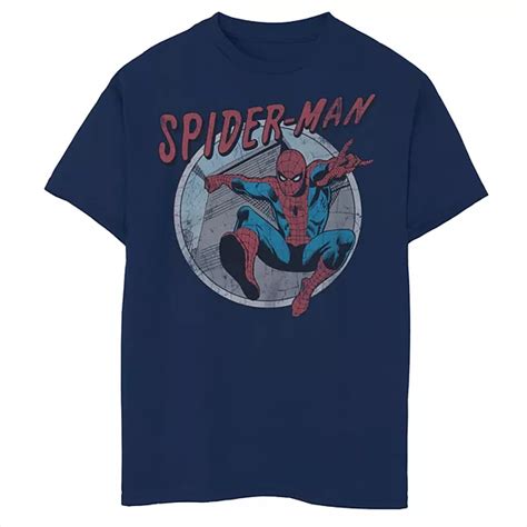 Boys 8-20 Marvel Spider-Man Classic Comic Graphic Tee
