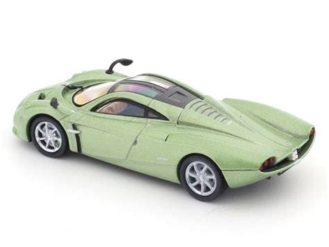 Pagani Huayra Codalunga green 1:64 PosterCars licensed diecast scale ...