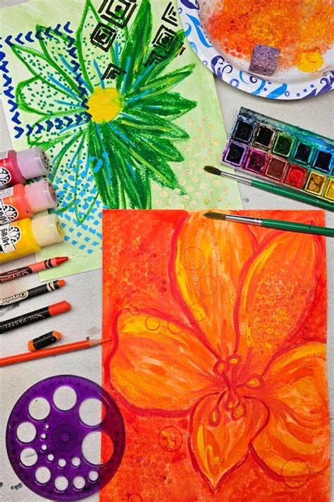 Implied Textures Art Project • Kids Activities Blog