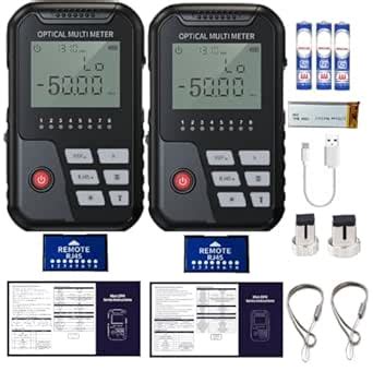 Techtest 4 in 1 Optical Power Meter with Laser Light Visual Fault ...
