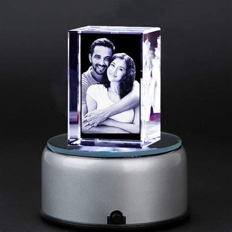 Elegant 3D Crystal Photo Cubes - Ultimate Anniversary Gift | Giftify