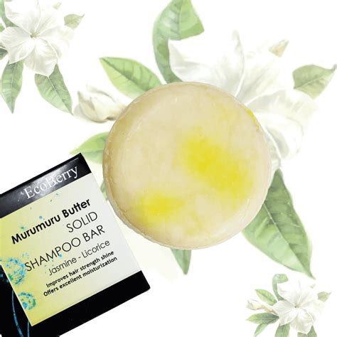 EcoBerry Herbal Shampoo Bar with Murumuru Butter