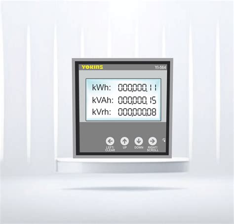 Three Phase LCD Multifunction Meter – Yokins Instruments