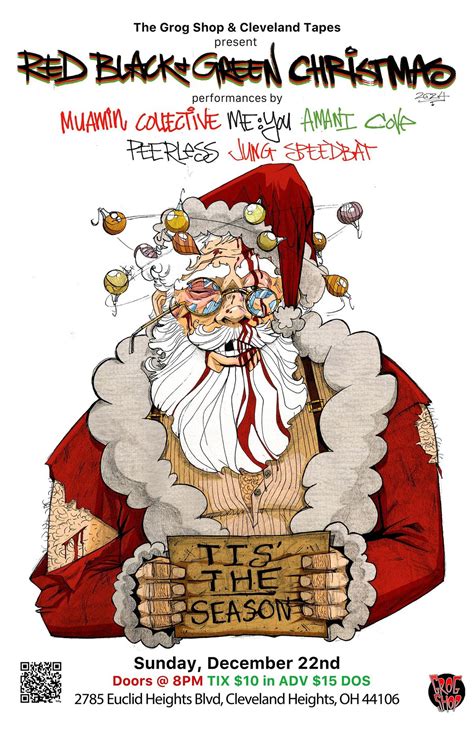 Cleveland Tapes Presents: Red Black + Green Christmas, Grog Shop ...
