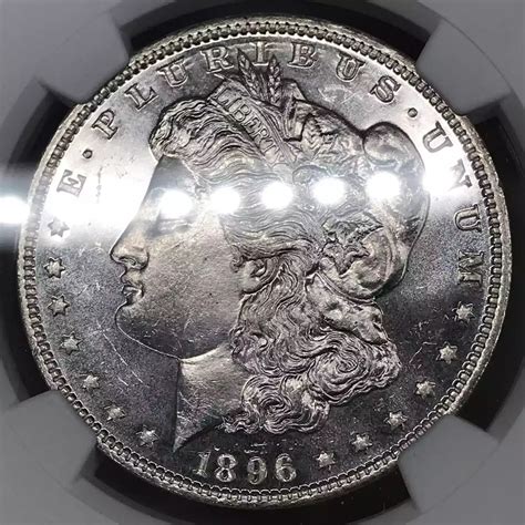 1896 Morgan Silver Dollar NGC MS-64 PL - Old Pueblo Coin