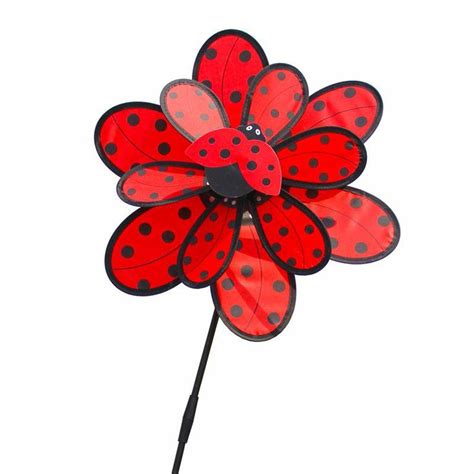 Enakshi Double Layer Windmill Kids Party Toy Garden Decor Red | Home ...