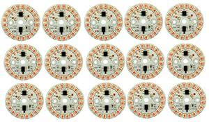 Steko {15 Pieces) 9 Watt (Pink) Color Super Bright DOB MCPCB 20 SMD LED ...