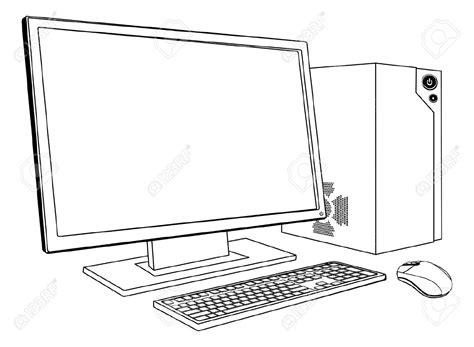 Computer Room Clip Art Black White 的图像结果