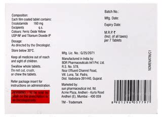 Enzyl 160 Mg Tablet 7 - Uses, Side Effects, Dosage, Price | Truemeds