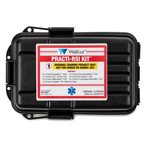 Practi-RSI (Rapid Sequence Intubation) Kit (1 Kit) | 1024772 | Wallcur ...