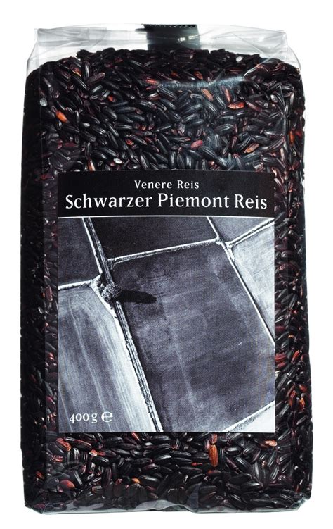 Zwarte Piemontese rijst, Venere, Viani, 400 g, pak | GOURMET VERSAND ...