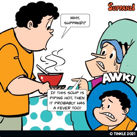 Too Hot to Handle - A Suppandi Webcomic - Tinkle