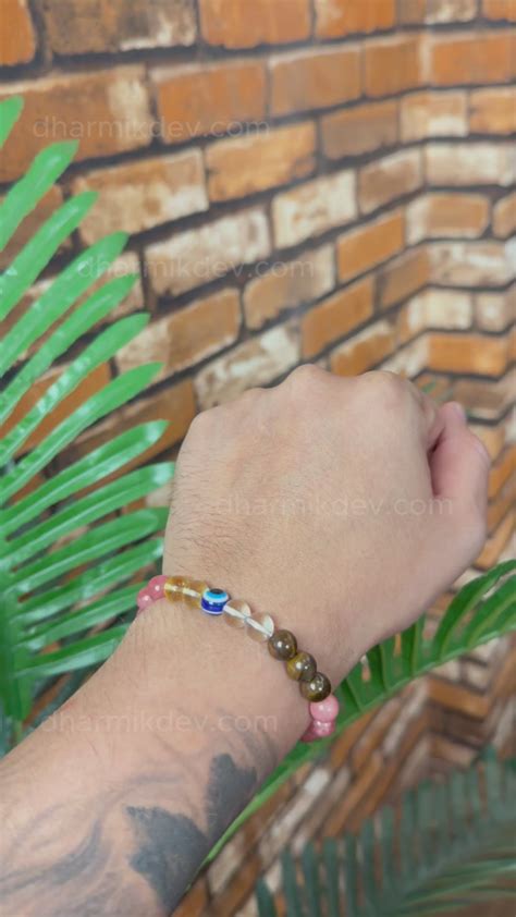 Leo (Simha) Crystal Bracelet (Govt Lab Certified) – Dharmik Dev