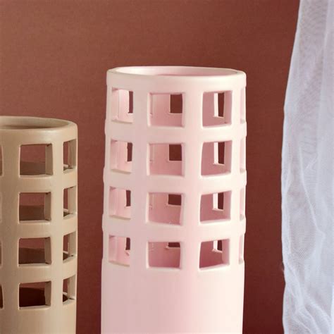 Lattice Ceramic Vase - Buy Now | Arcedior