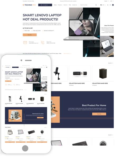 Electronic Store WordPress Theme for Tech Gadgets & Devices – THEMESPRIDE
