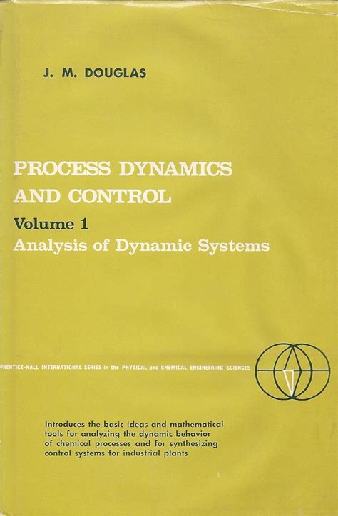 Buy Analysis of Dynamic Systems (v. 1) (Physical & Chemical Engineering ...