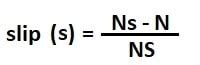 Slip in Induction Motor or in Induction Machine - Mango Engineer