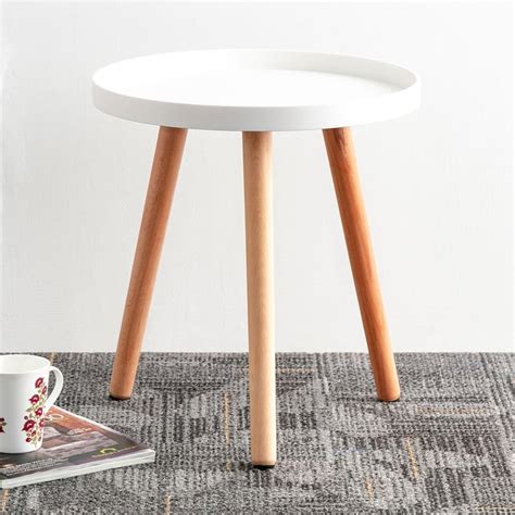 Buy Vortex End Table - White from Home Centre at just INR 1995.0