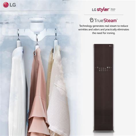 Buy H Styler Smart Steam Closet in Espresso Dark Brown with Steam and ...