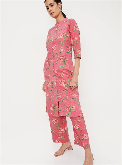 Buy Women Floral Print Kurta Set Online at just Rs. 999.0 ...