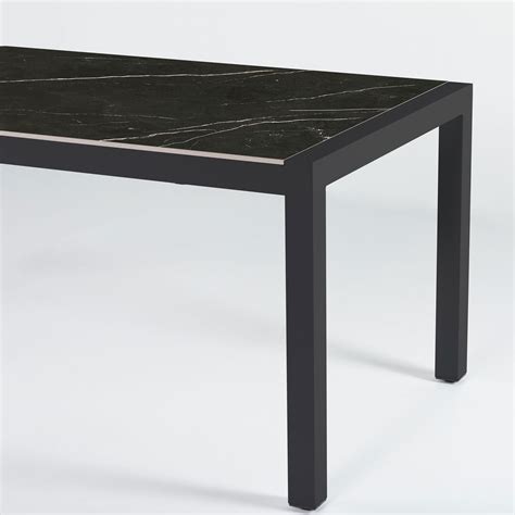 8-seater Aluminium/Ceramic Modena dinning table (180 x 90cm)