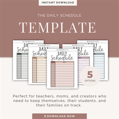 Sample Daily Schedule 的图像结果