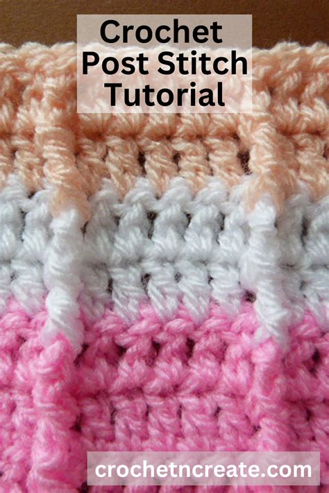 Image result for Raised Stitch Crochet Pattern