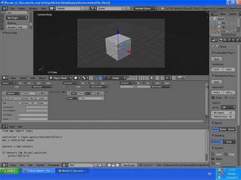 Python Blender Code 的图像结果