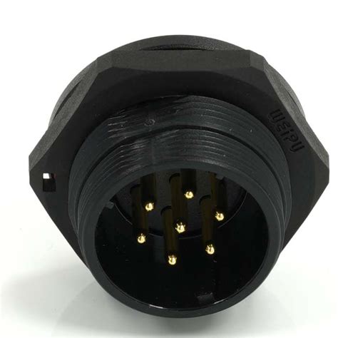 RS PRO | RS PRO Circular Connector, 7 Contacts, Rear, 21 mm Connector ...
