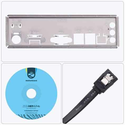 Zebronics H61NVMe - LGA 1155 Socket - Motherboard