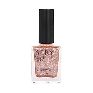 Buy SERY Color Flirt Nail Paint Glitter, High Glossy shine Finish, Chip ...