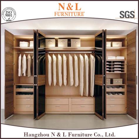 China N&L Bedroom Wooden Almirah Designs Sliding Wardrobe - China ...
