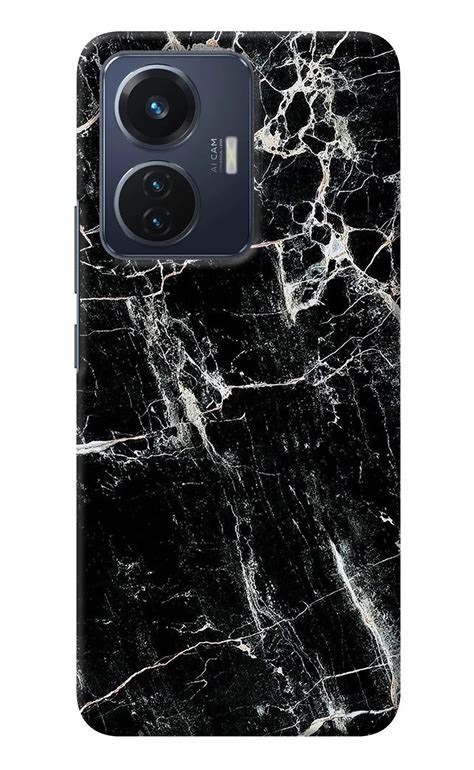 Save Big: Get the Black Marble Texture Vivo T1 44W Back Cover - Shop ...