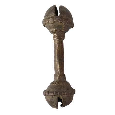 Brass Vintage Baby Rattle or Jhunjhuna