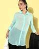 Buy Turquoise Shirts for Women by Anvi be yourself Online | Ajio.com