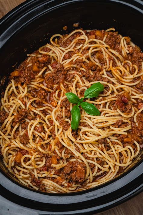 The Best Spaghetti Bolognese Slow Cooker at Lois Katz blog