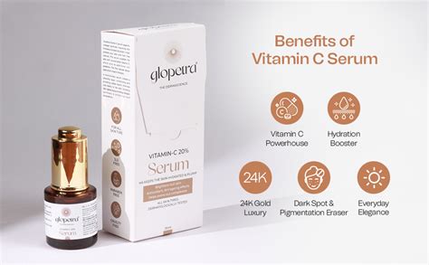 GLOPETRA Vitamin C Face Serum | For Antiageing, Dark Spots ...