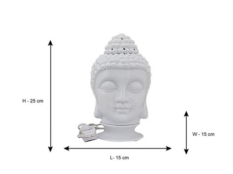 Buy genuine Resin Buddha Electric Aroma Lamp for Balance Positive and ...
