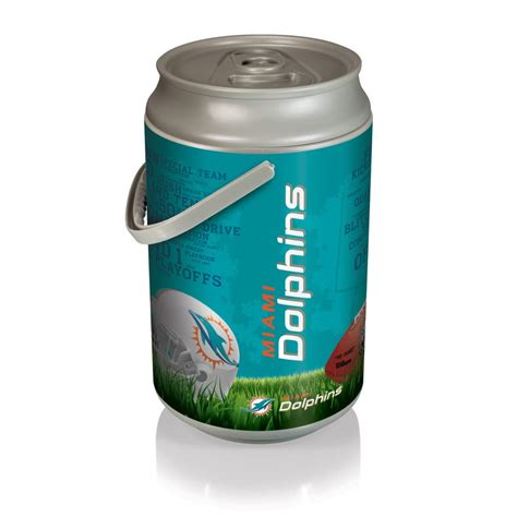 PICNIC TIME NFL Miami Dolphins Insulated Mega Can Cooler, 5-Gallon ...