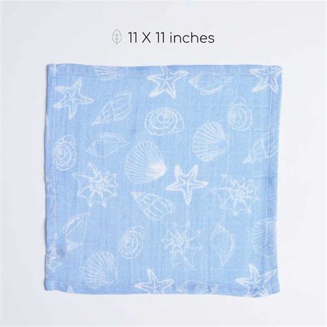 Buy Bamboo Muslin Wash Cloth For Newborn Online In India | Cocoon Care