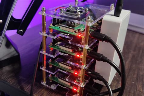Raspberry Pi 4 Cluster 的图像结果