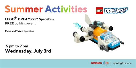 LEGO DREAMZzz Spacebus at Staples Barrie Store 66, Staples Barrie Store ...
