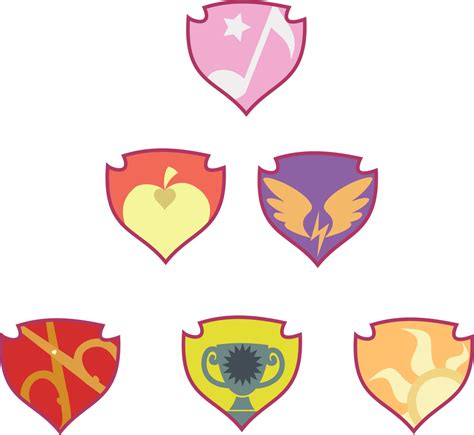 The CMCs Cutie Marks (variant 3) by Comeha on DeviantArt